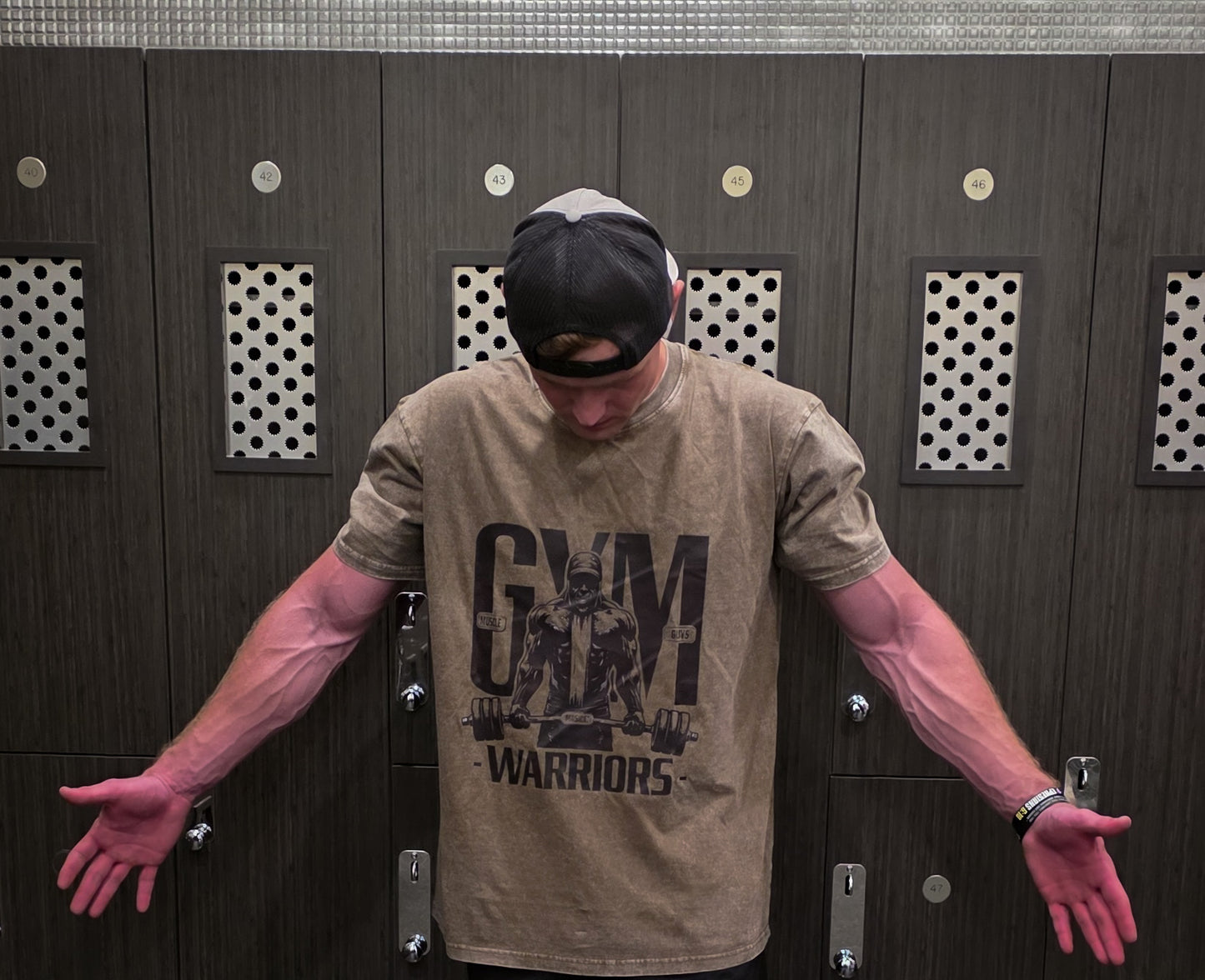 JackFit Camiseta Oversize “GYM WARRIORS