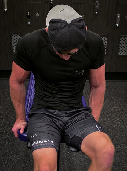 Short Deportivo para el gym “Joshua 1:9”