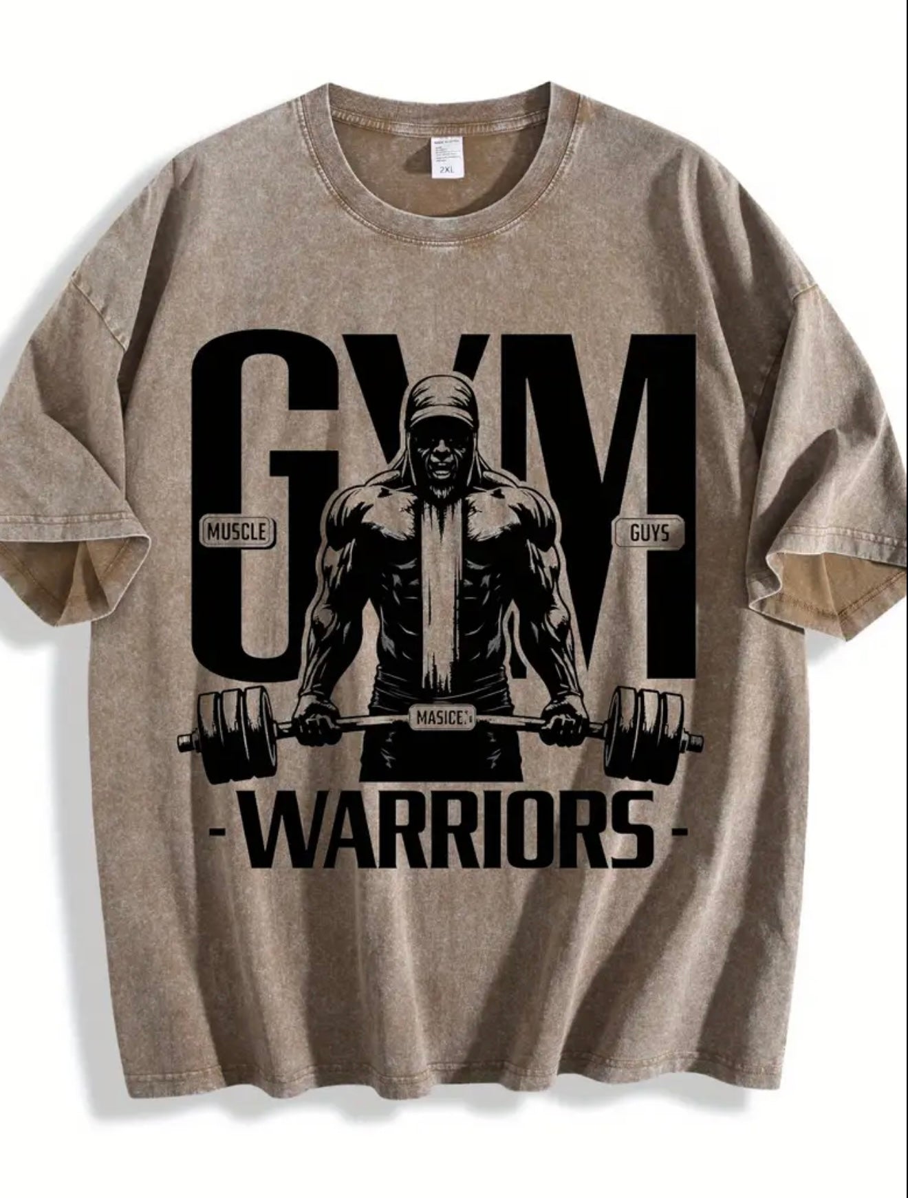 JackFit Camiseta Oversize “GYM WARRIORS
