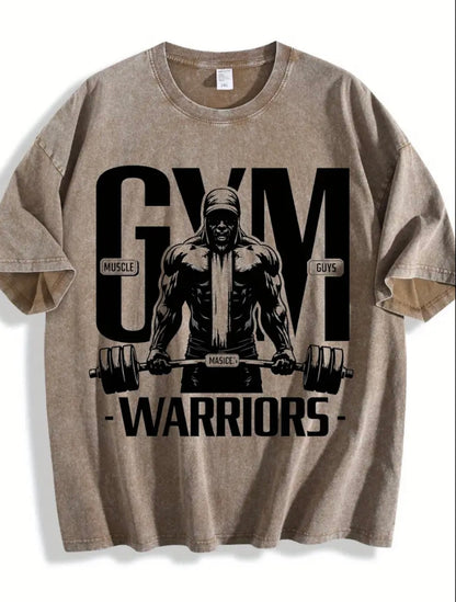 JackFit Camiseta Oversize “GYM WARRIORS