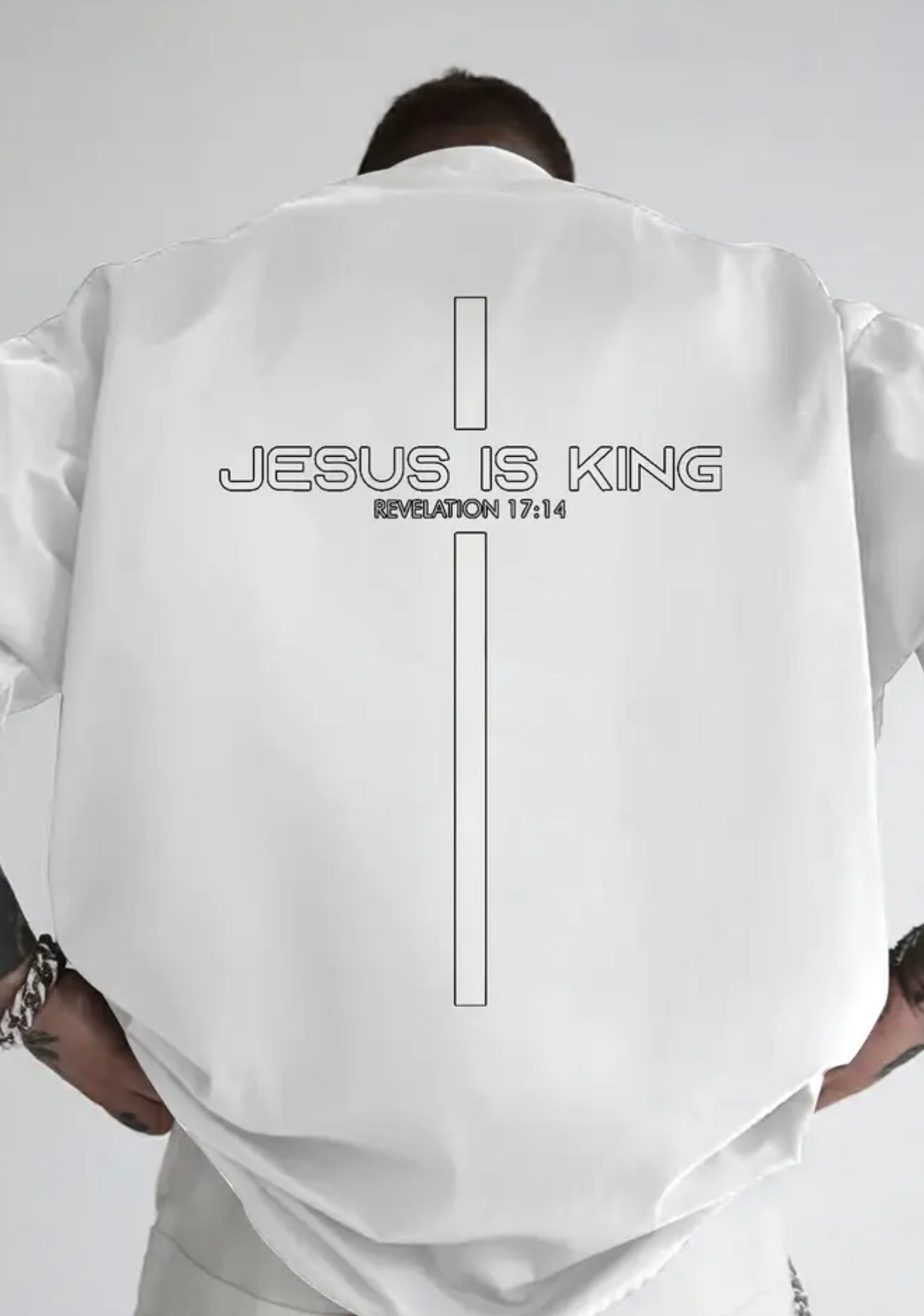 Camisas de Algodón 100% – JESUS IS KING