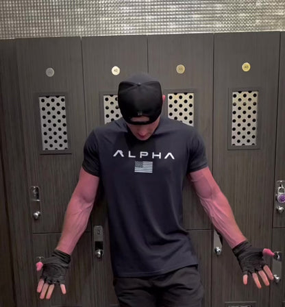 Camiseta Deportiva “ALPHA” – Algodón Premium